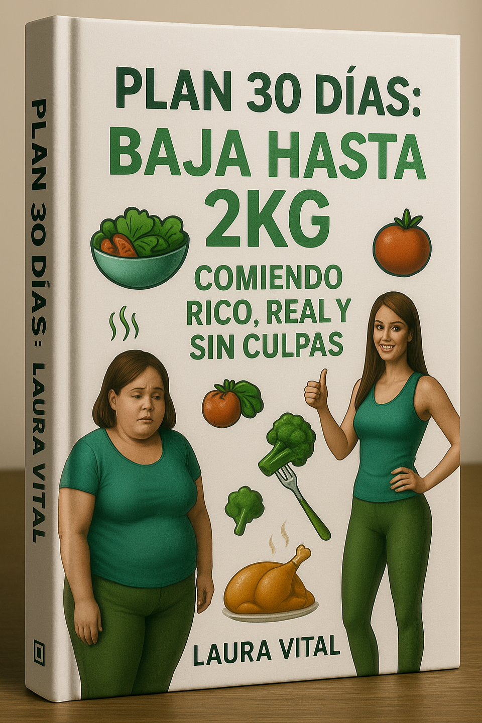 Ebook: Método para bajar hasta 2kg en 30 días, comiendo rico y sin contar calorías